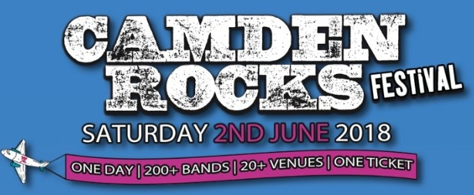 Camden Rocks Festival Announces Blood Red Shoes, Carl Barat DJ set + 50  more acts