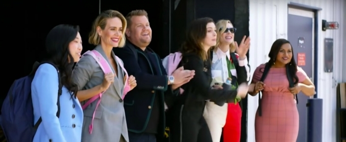 VIDEO: OCEAN'S 8 Cast and James Corden Can't Say Goodbye Video
