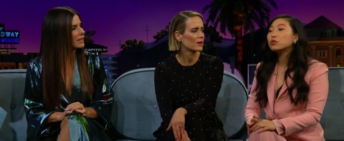 VIDEO: Sandra Bullock, Sarah Paulson, and Awkwafina Show Off Secret Skills and… Video