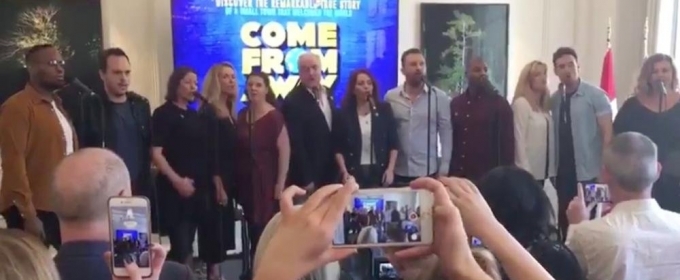 VIDEO: Get A First Look At Rachel Tucker And The UK Cast Of COME FROM AWAY Video