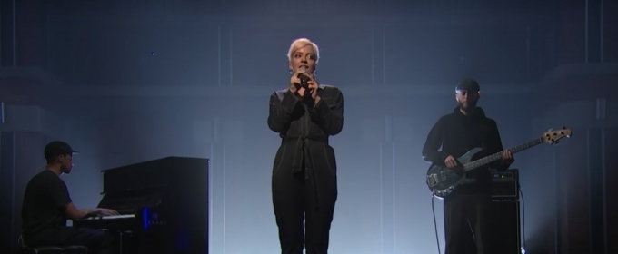 VIDEO: Watch Lily Allen Perform Her New Single THREE On LATE NIGHT WITH SETH MEYERS Video
