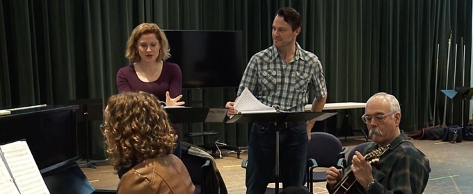 TV: Watch Christiane Noll and Matt Bogart Rehearse 'The Perfect Snow' from SNOW CHILD Video