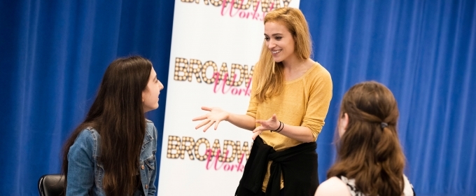 Photo Flash: Christy Altomare Teaches Master Class at Broadway Workshop Photos