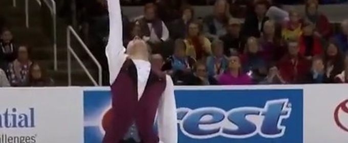 VIDEO: Olympic Skater Wows Crowd with HAMILTON-Themed Routine Video