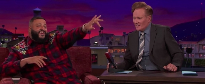 VIDEO: DJ Khaled Yells His Name on CONAN Video