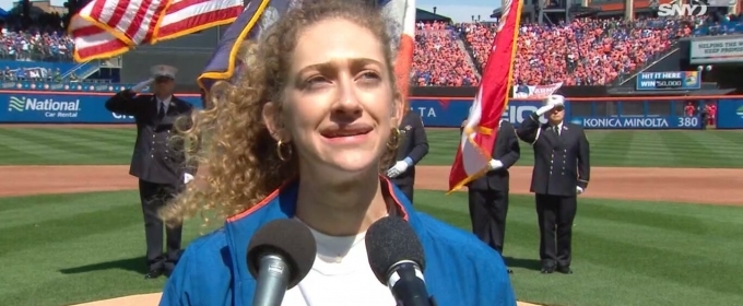 VIDEO: THE CHER SHOW Star Micaela Diamond Sings The National Anthem At CitiField Video