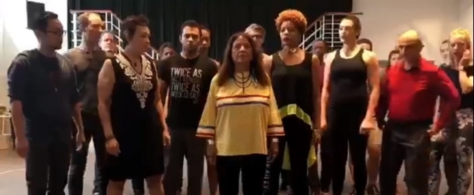 VIDEO: The Cast Of ANYTHING GOES At Arena Stage Honors indigenous People Video