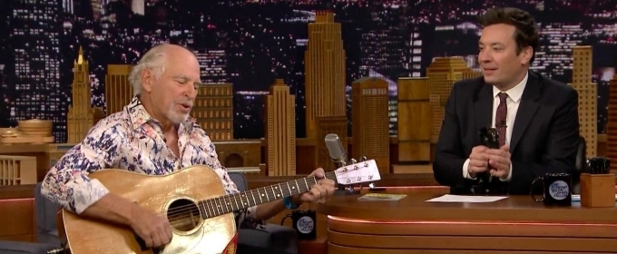 VIDEO: Jimmy Buffett Leads a MARGARITAVILLE Sing Along on The Tonight Show Video