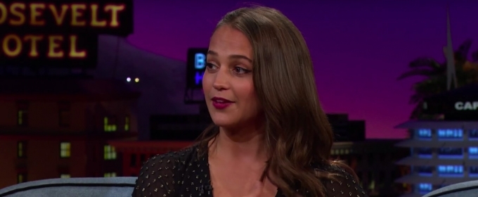 VIDEO: Alicia Vikander Barely Survived Biking Through London Video