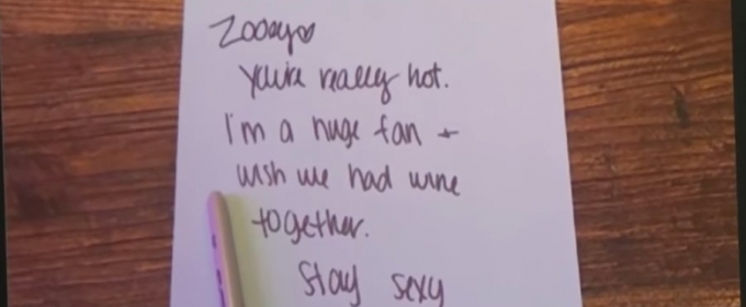VIDEO: Zooey Deschanel Got Fan Mail from Snooki Video