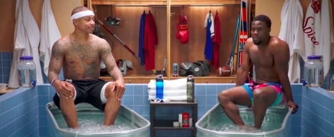 VIDEO: Watch Kevin Hart and Isaiah Thomas Get COLD AS BALLS Video