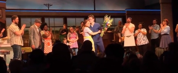 VIDEO: Joey McIntyre Takes His Final Bows In WAITRESS On Broadway Video