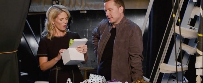 VIDEO: Watch KISS ME, KATE's Kelli O'Hara & Will Chase Exchange Holiday Gifts! Video