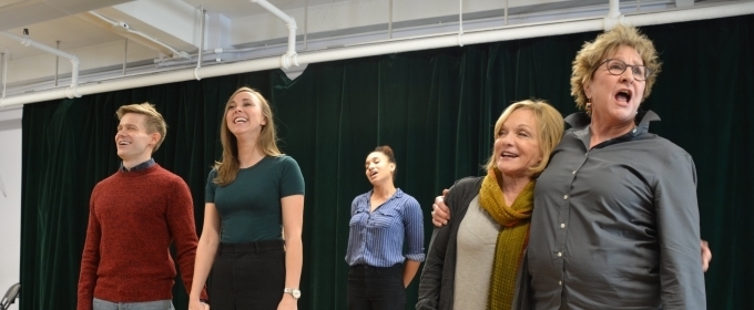 TV: Get Into the Holiday Spirit in Rehearsal with the Cast of KRIS KRINGLE! Video