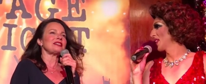 VIDEO: Fran Drescher and Priscilla Lopez Visit Marti Cummings' LGBTQ Talk Show STAGE… Video