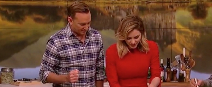 WAITRESS Star Katharine McPhee Channel's Her Inner Jenna Hunterson on THE CHEW Video