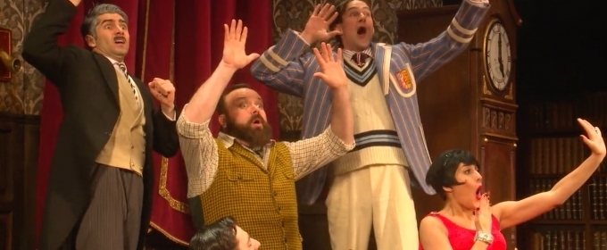 TV Get A Peek At The Mayhem Of THE PLAY THAT GOES WRONG Off Broadway