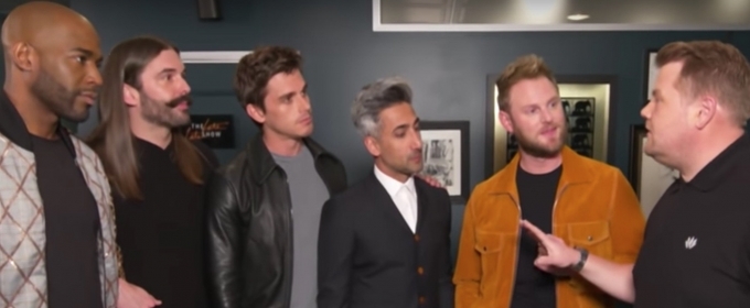 VIDEO: QUEER EYE's Fab Five Work Their Magic on THE LATE LATE SHOW Video