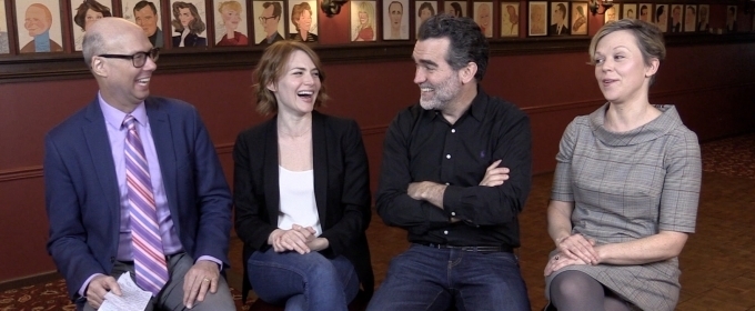 TV: Brian d'Arcy James, Holley Fain & Emily Bergl Reveal Backstage Secrets of THE… Video