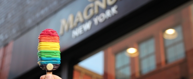 Photo Coverage: MAGNUM NY Offers Free Pride Ice Cream Bar to Support GLAAD Photos