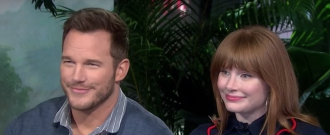 VIDEO: Chris Pratt & Bryce Dallas Howard Talk JURASSIC WORLD: FALLEN KINGDOM On TODAY Video