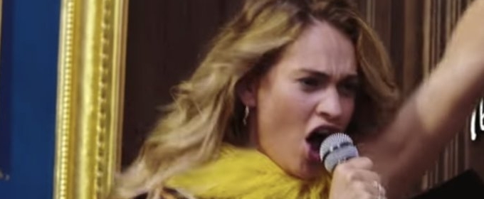 Mamma Mia 2's Lily James was nervous to sing in front of ABBA's
