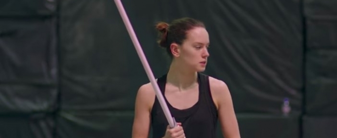 VIDEO: Daisy Ridley Learns to Fight in New STAR WARS Featurette Video