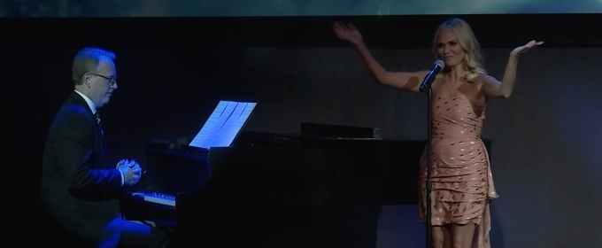 VIDEO: Kristin Chenoweth Sings 'Bring Him Home' With NBC Head Bob Greenblatt at the… Video