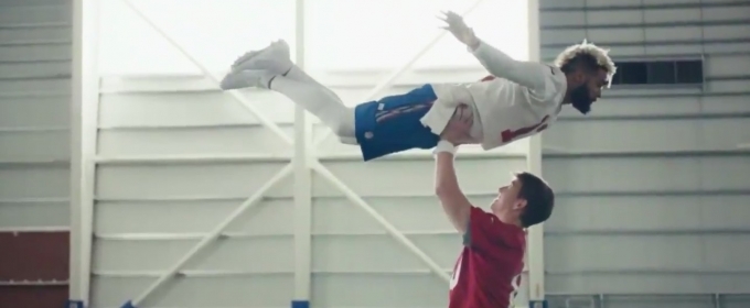 VIDEO: Watch Eli Manning and Odell Beckham Jr. Have the Time of Their Lives in Epic… Video
