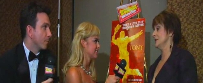 TV TONYS 2008: Patti LuPone on her Tony win for Best Actress in a Musical Video
