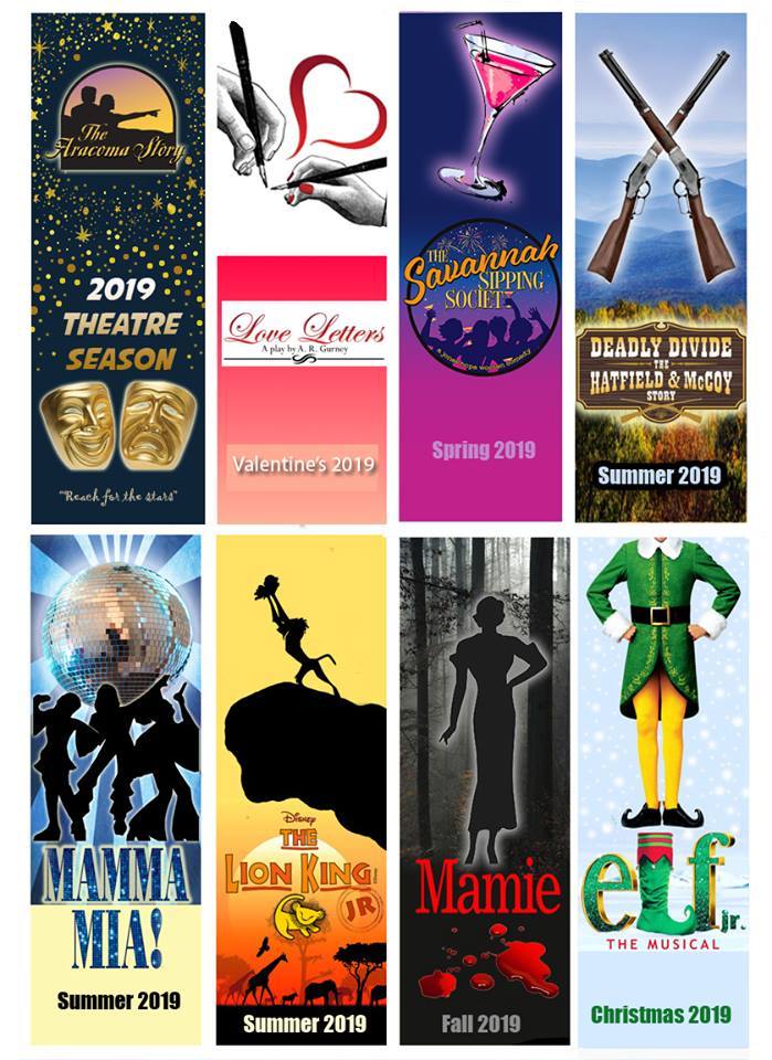 THE ARACOMA STORY, INC Announces Their FULL 2019 SEASON! Image