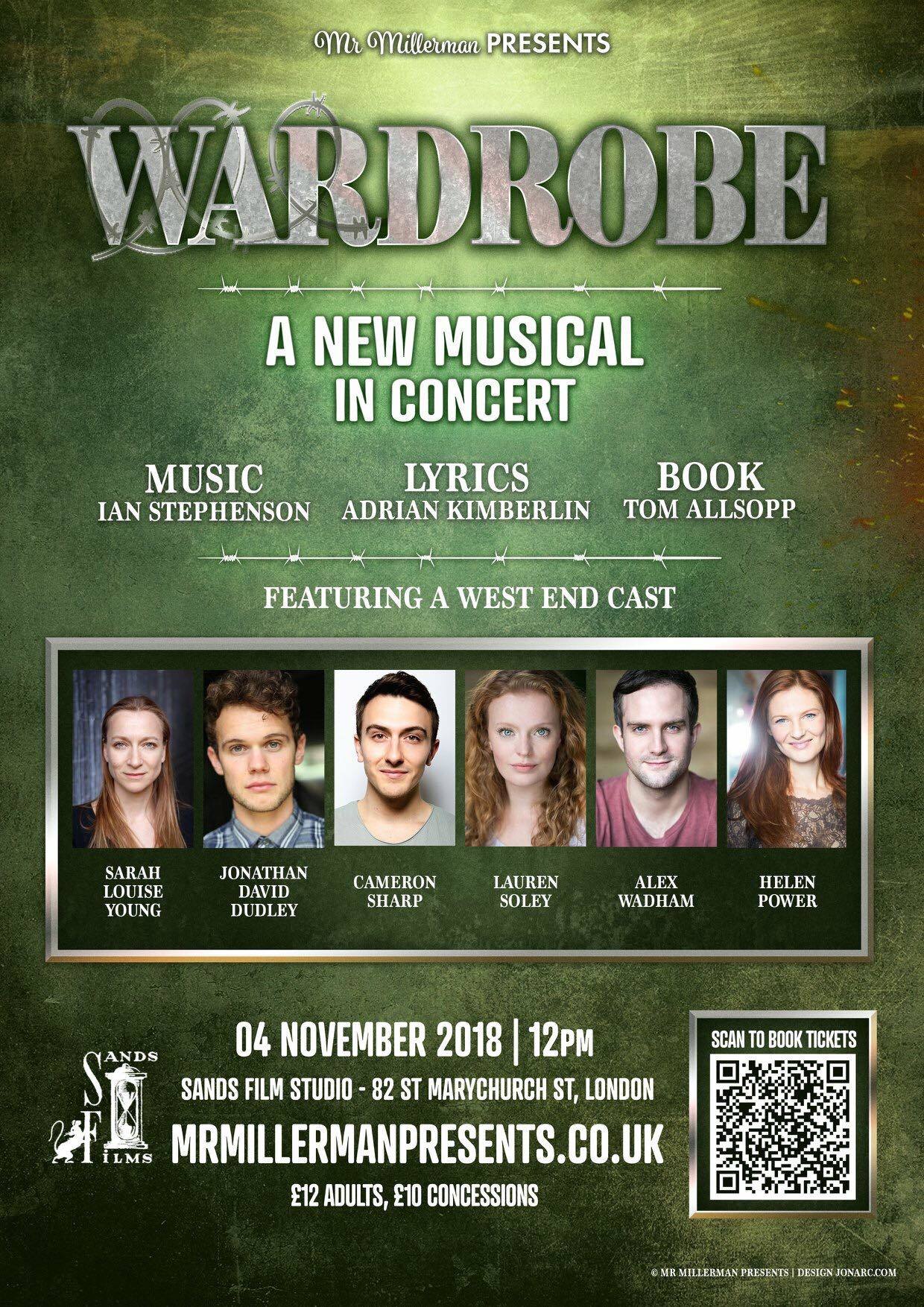 West End Cast Announced For Concert Of Brand New WW1 Musical Image