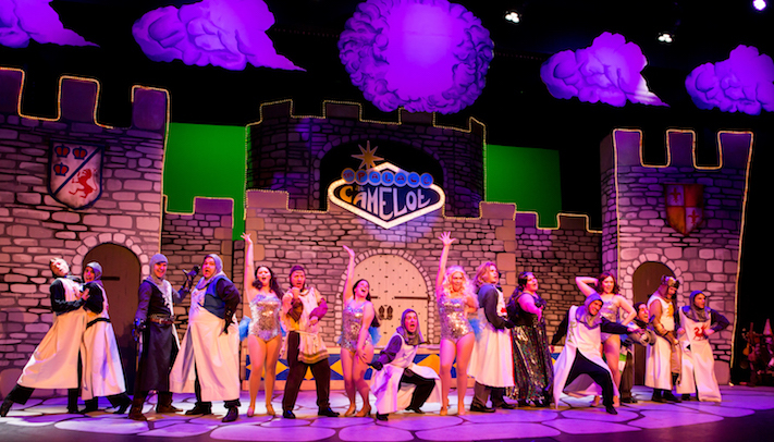 Review: MONTY PYTHON'S SPAMALOT Leaves Audiences Roaring at Warsaw Federal Incline Theater Image