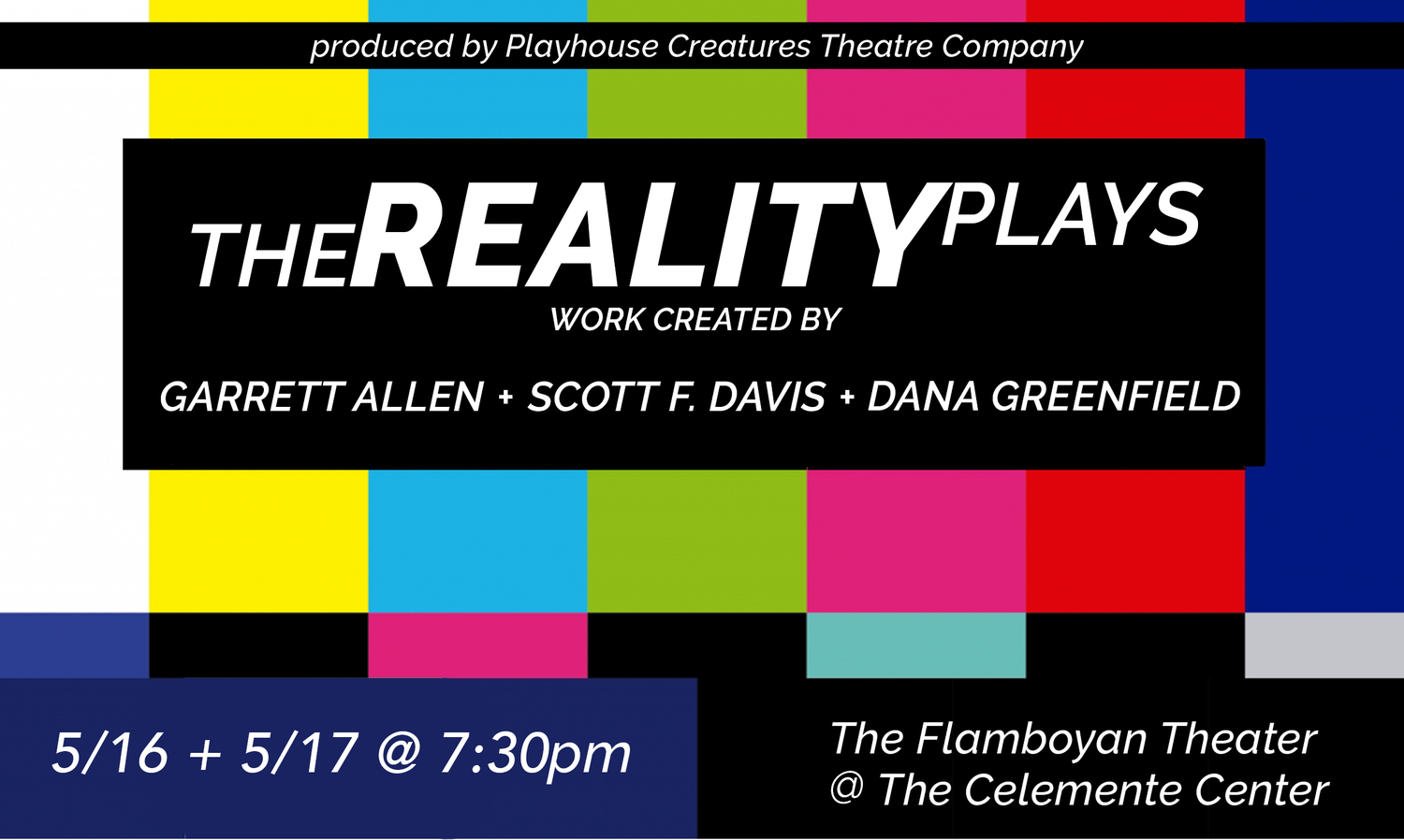 Emerging Directors Deconstruct Reality TV In THE REALITY PLAYS Image
