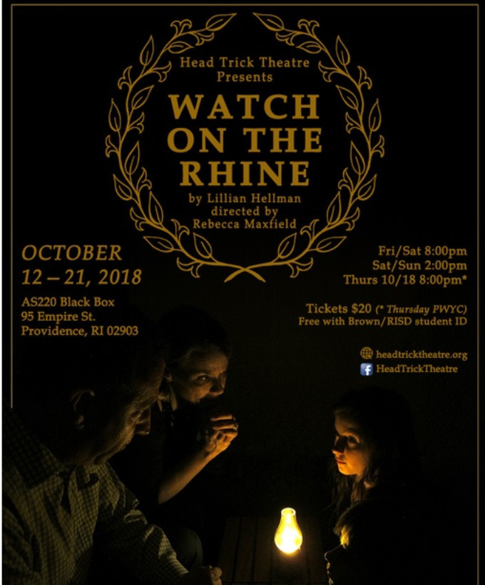 Review: Head Trick Theatre's Riveting WATCH ON THE RHINE at AS220 Image