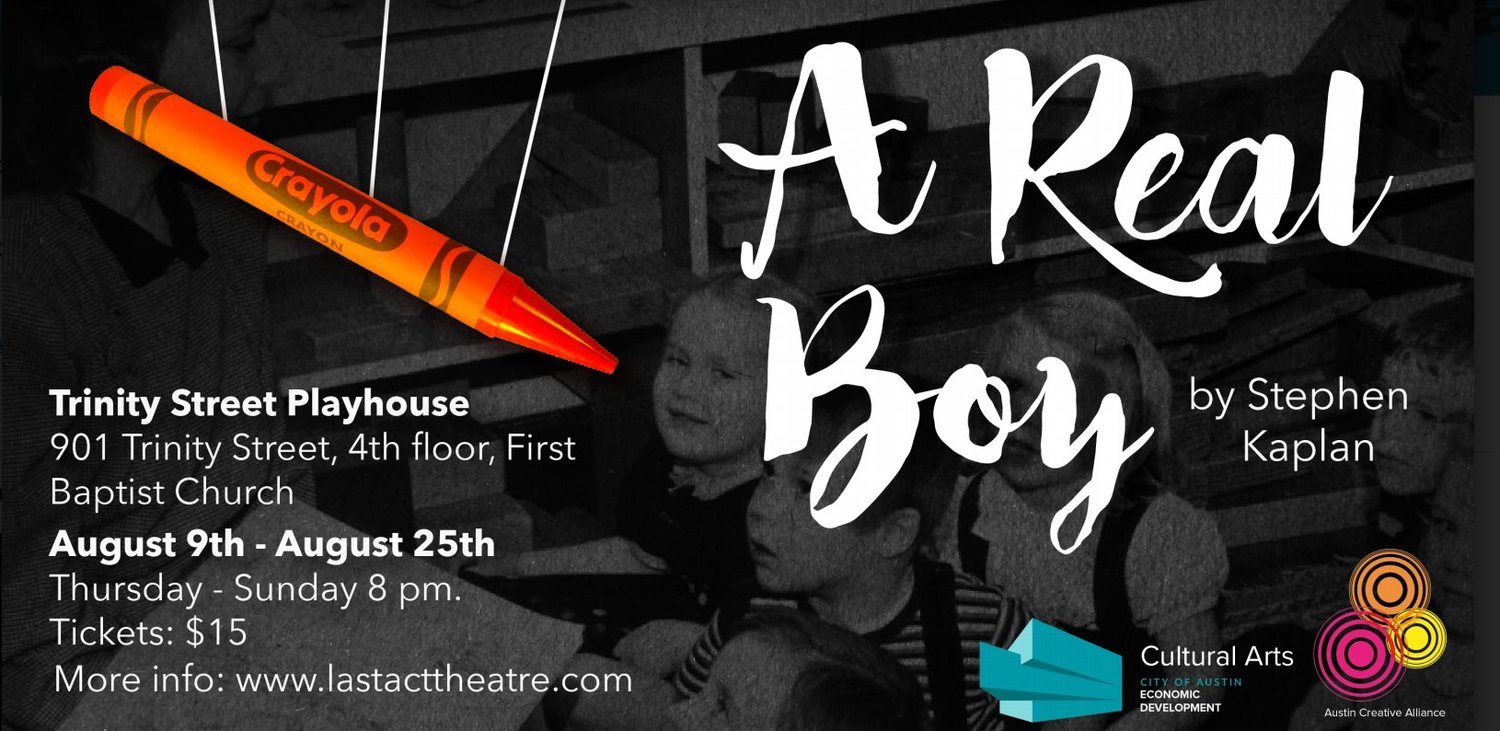 Review: Last Act Theatre Challenges Our Assumptions with A REAL BOY Image
