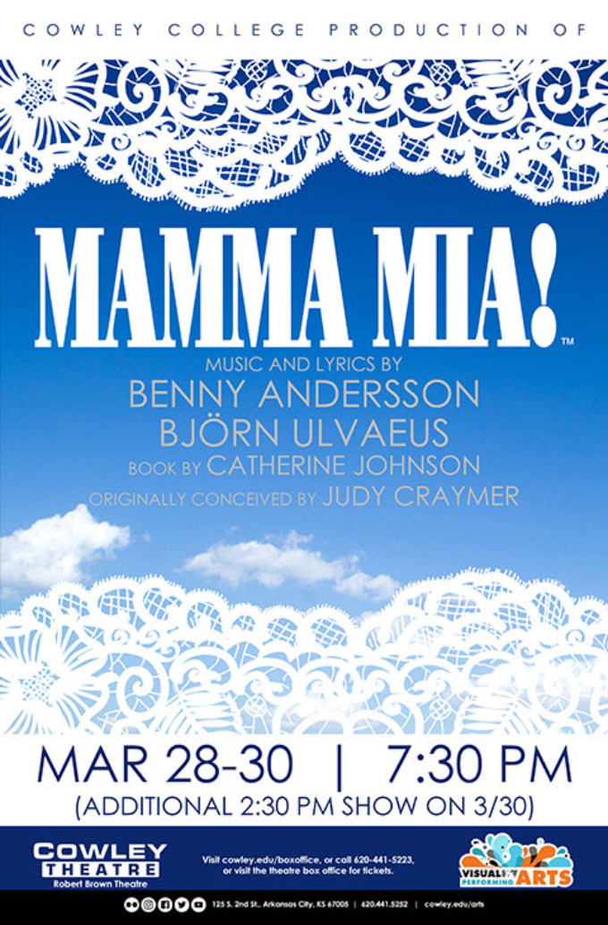 Feature: MAMMA MIA at Cowley College, Robert Brown Theatre Image