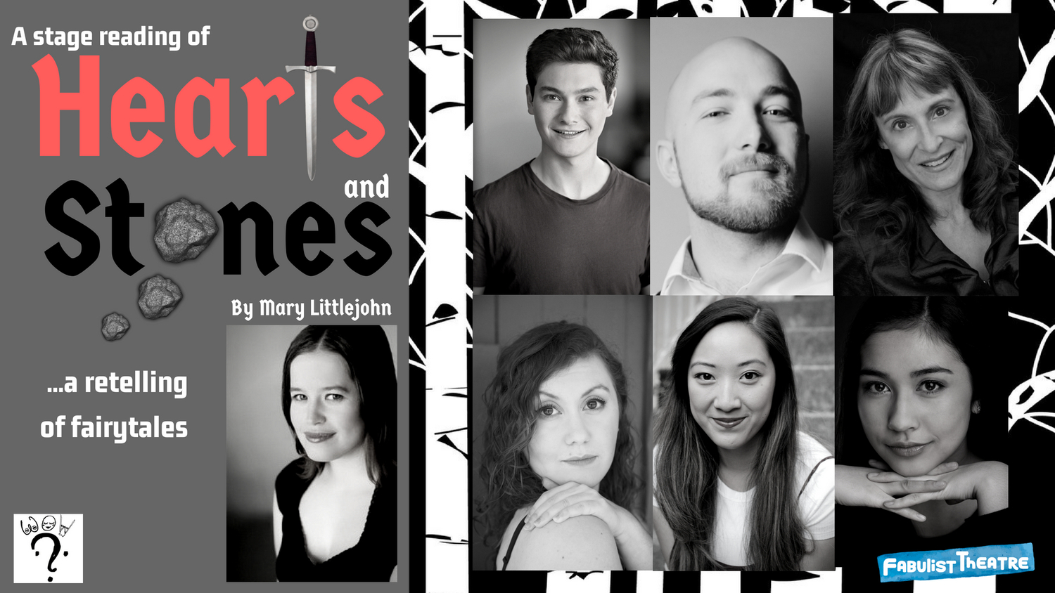 Fabulist Theatre Presents A World Premiere Stage Reading Of HEARTS AND STONES 