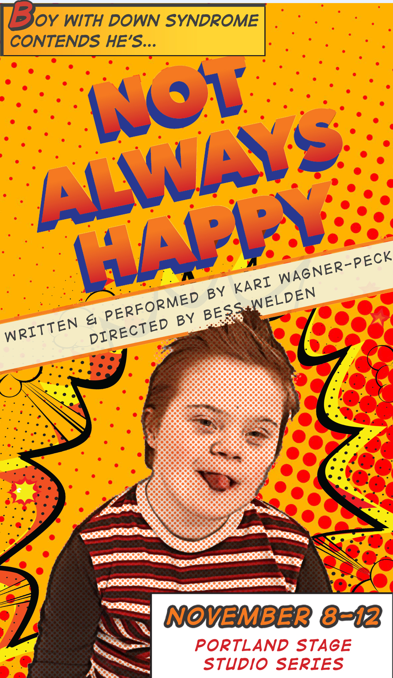 Studio Series Announces Latest Production NOT ALWAYS HAPPY Image