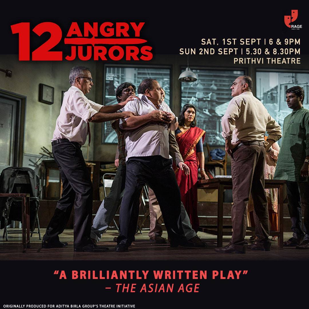 Review: Reginald Rose's 12 ANGRY JURORS Staged In Mumbai Image