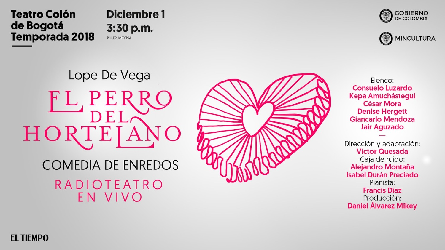 Review: RADIOTEATRO EL PERRO DEL HORTELANO at Teatro Colón Image