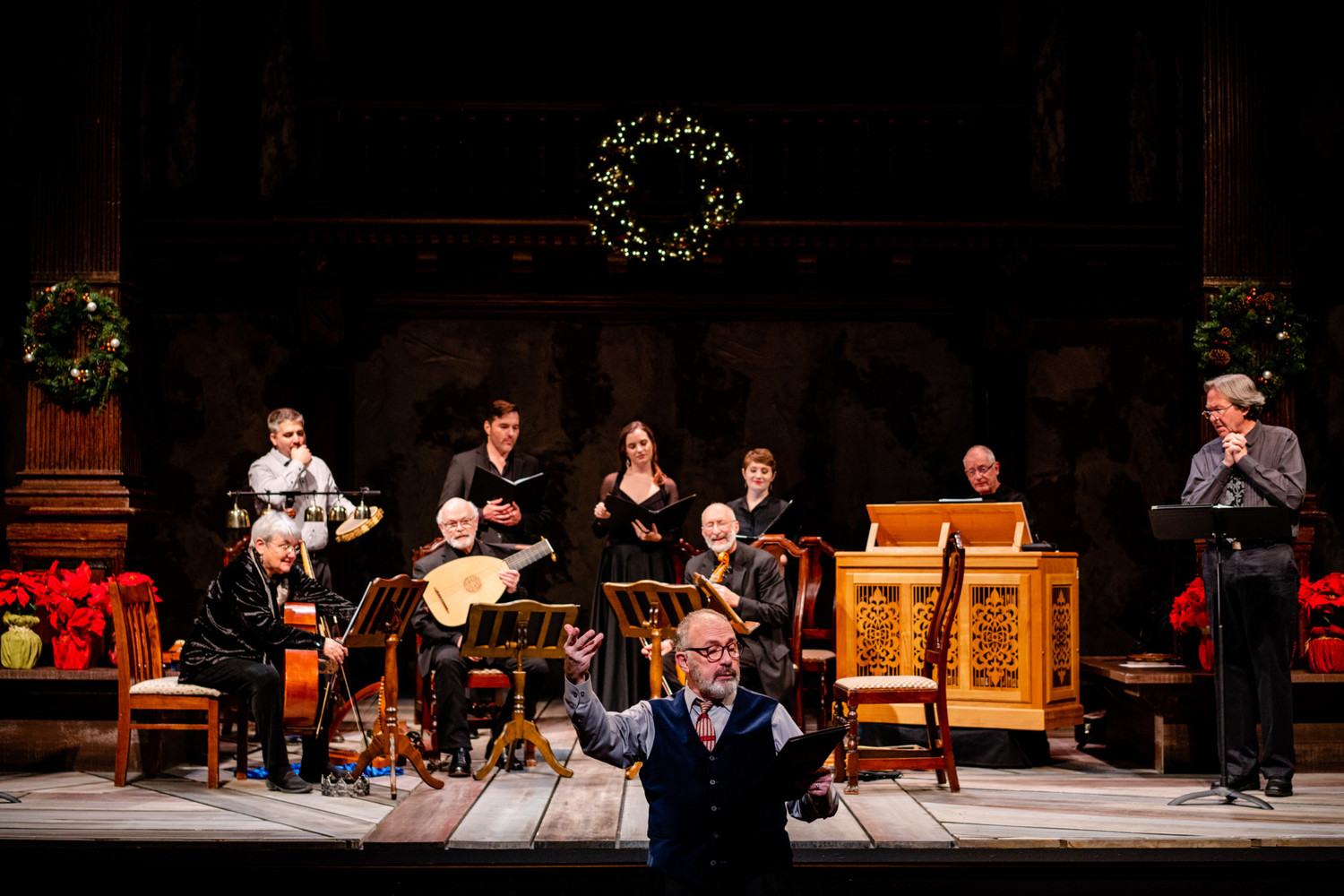 Review: A CHRISTMAS MESSE: A BANQUET OF SEASON ENGLISH MUSIC at Folger Shakespeare Library Image