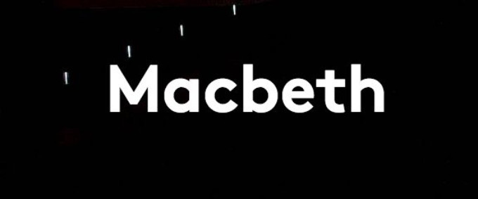 MACBETH Comes To Opernhaus Zurich 10/14 