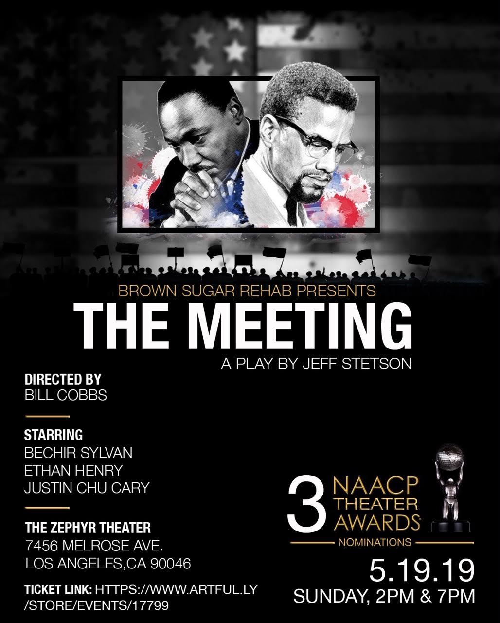 THE MEETING By Jeff Stetson Comes to The Zephyr Theatre 