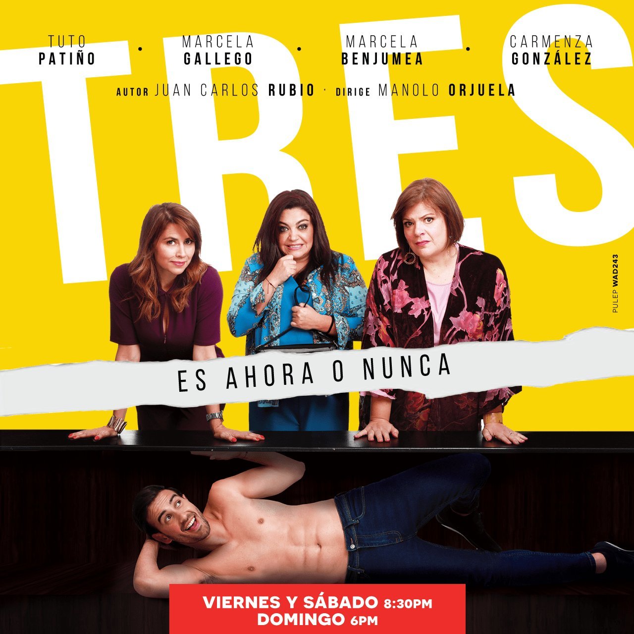THREE Playing at Teatro Nacional Through 3/24 Image