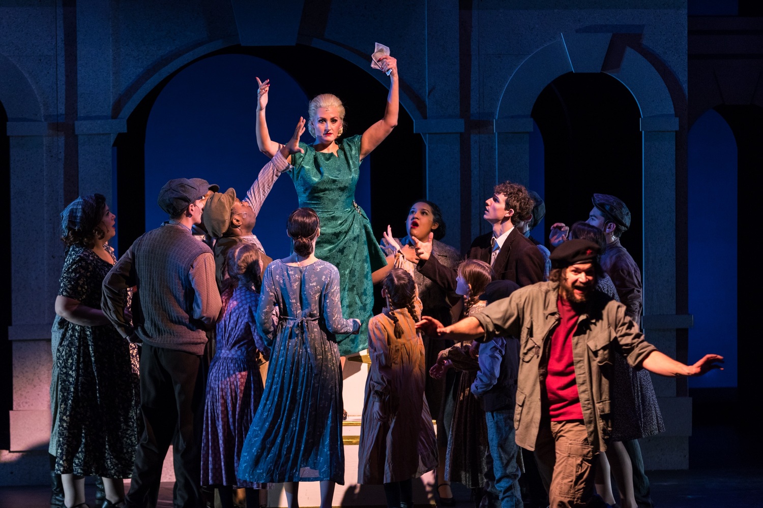 Review: Lucia Stetson Brings a Regal, Enigmatic EVITA to CPCC Image