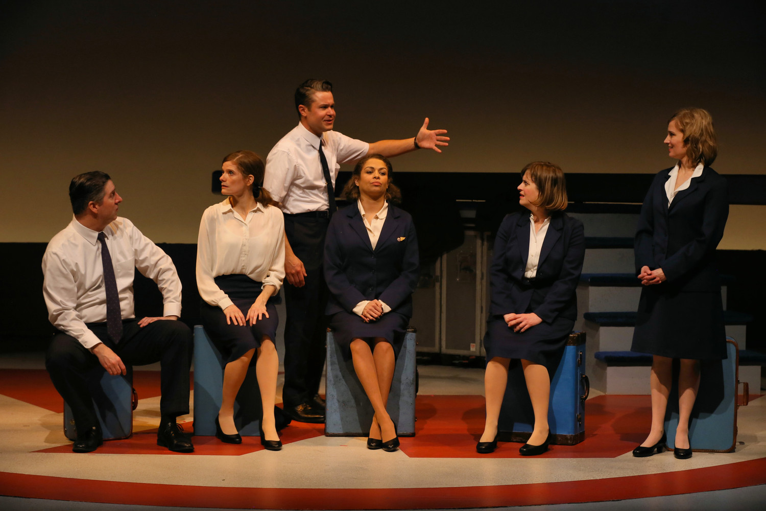 Review: World Premiere of Fast, Funny, Smart STEWARDESS! at History Theatre Image