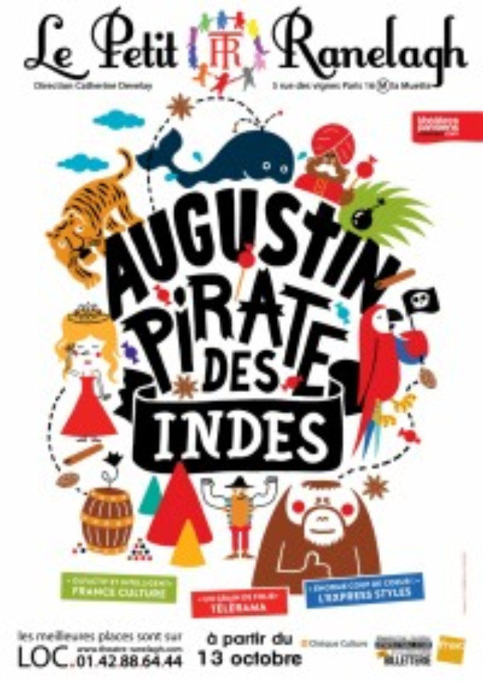 AUGUSTINE, INDIAN PIRATE Comes To Théâtre Du Ranelagh Through Christmas Image