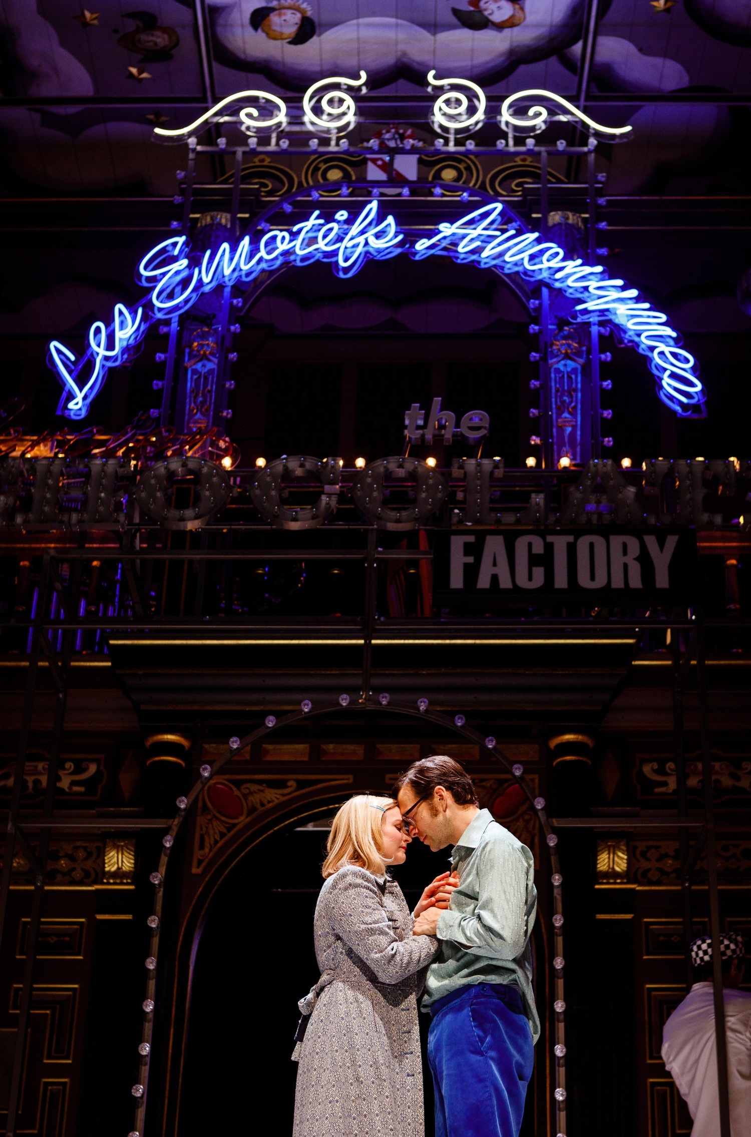 Review: ROMANTICS ANONYMOUS, Sam Wanamaker Playhouse Image