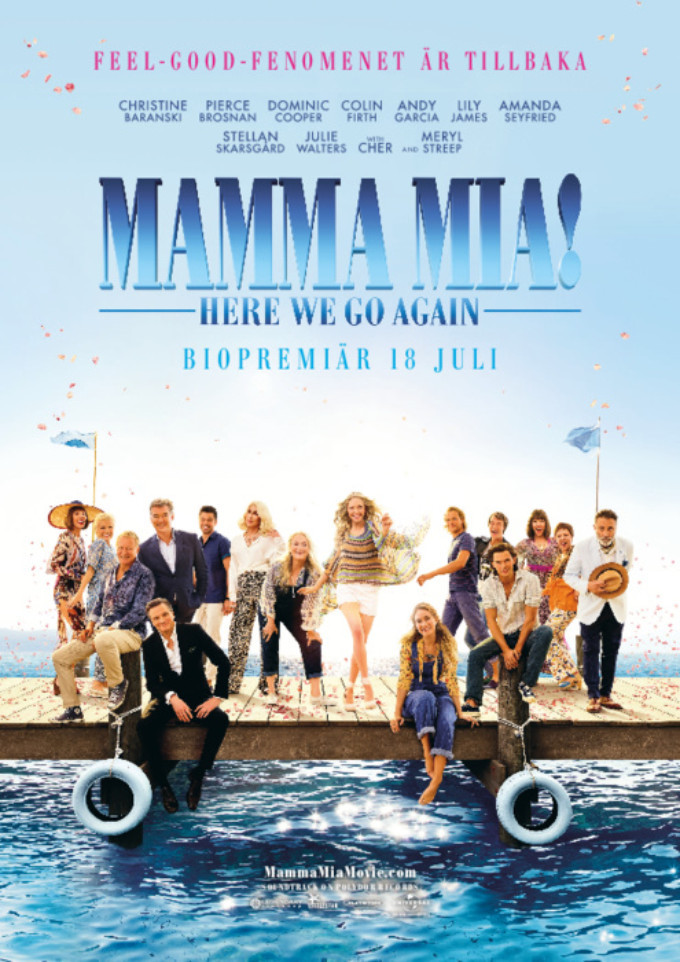 Review: MAMMA MIA HERE WE GO AGAIN at Filmstaden Sergel 